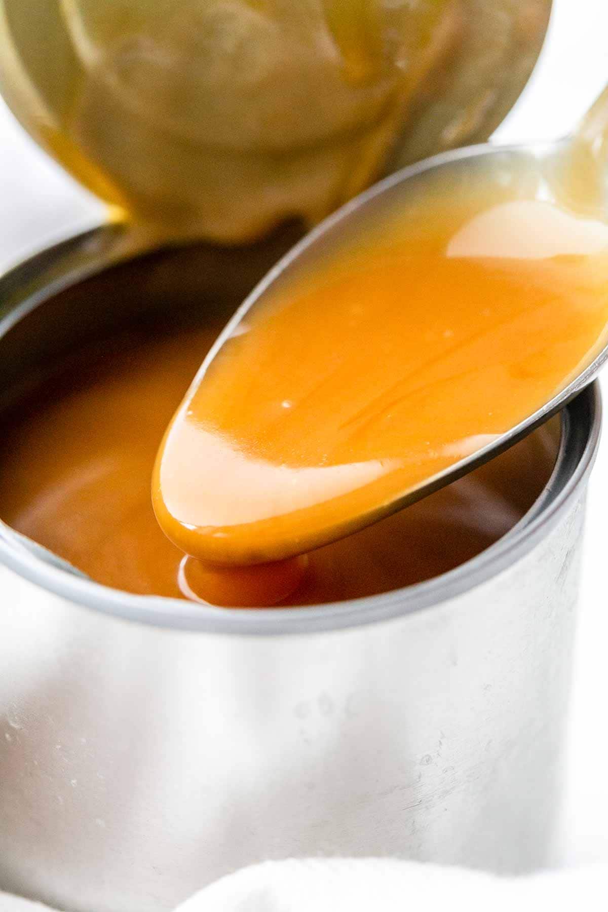 This dulce the Leche caramel is sweet and fast. You can make vegan Instant Pot dulce de leche with condensed coconut milk. Want regular just use condensed milk instead. A great topping for all your cakes, pies, and ice creams.