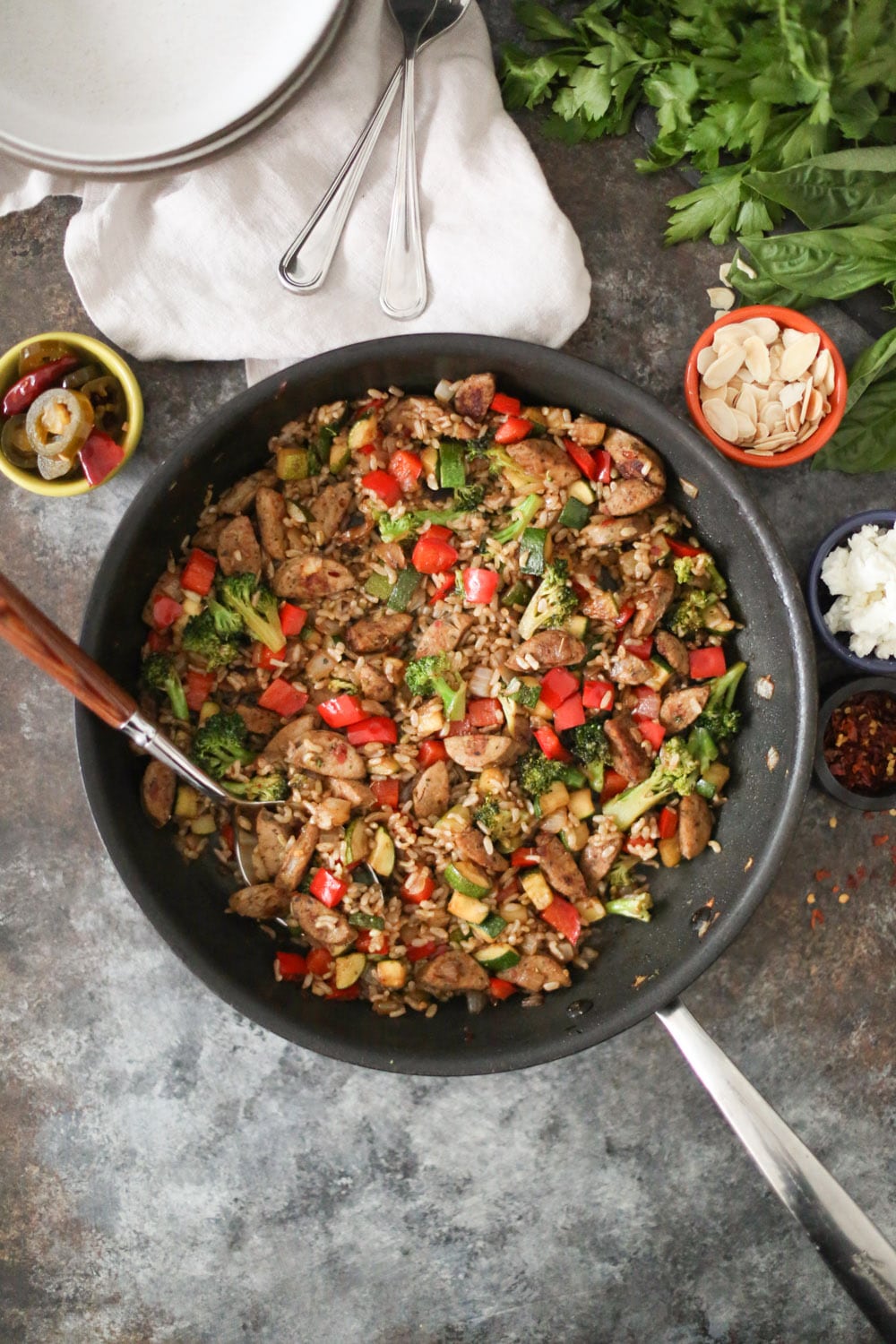 Healthy Pantry Recipes- Italian Fried Rice