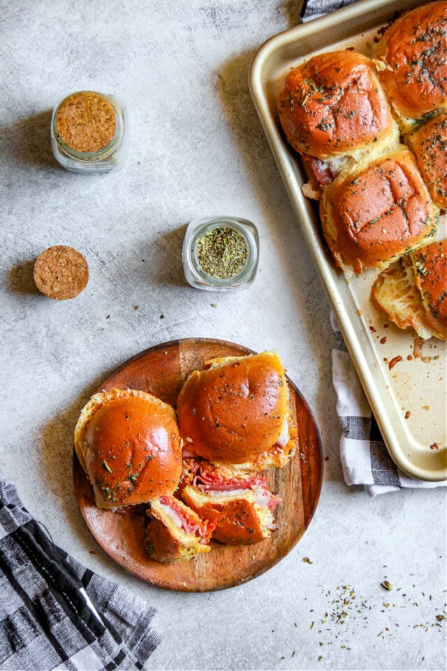 Italian Sub-Inspired Sliders
