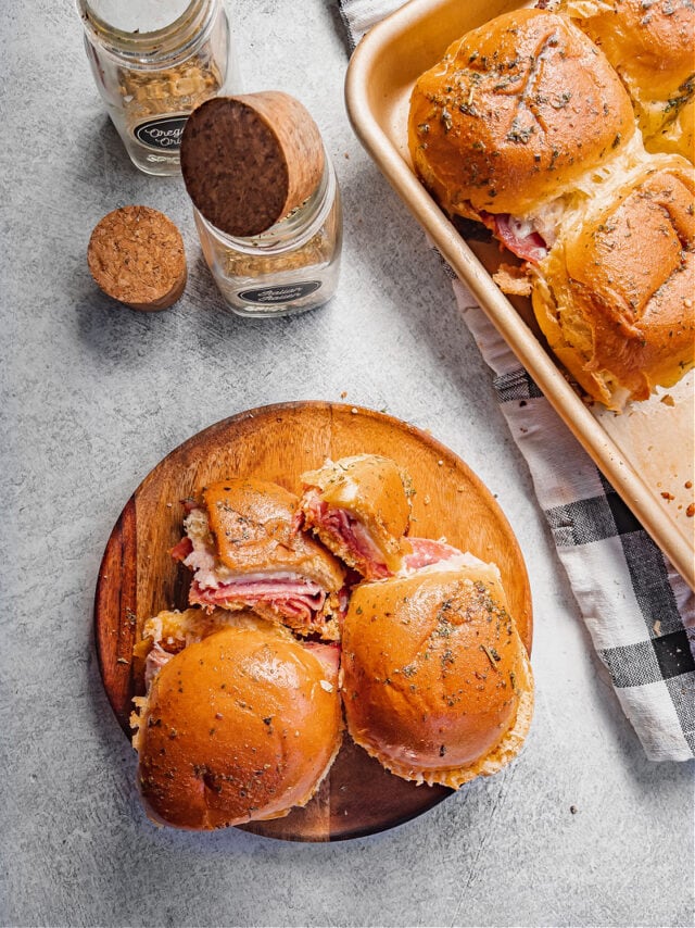Italian Sub-Inspired Sliders