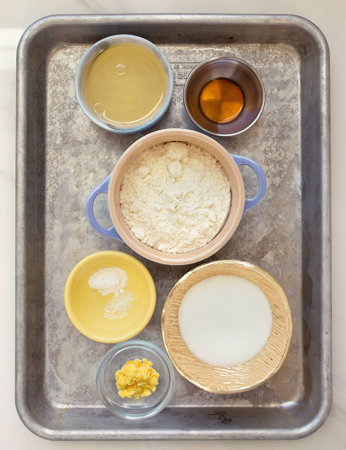 Lemon Cake In A Mug Ingredients