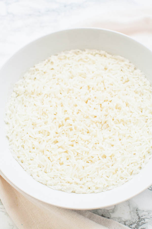 Basmati rice cooked in microwave. Easy to prepare and on the table in no time.