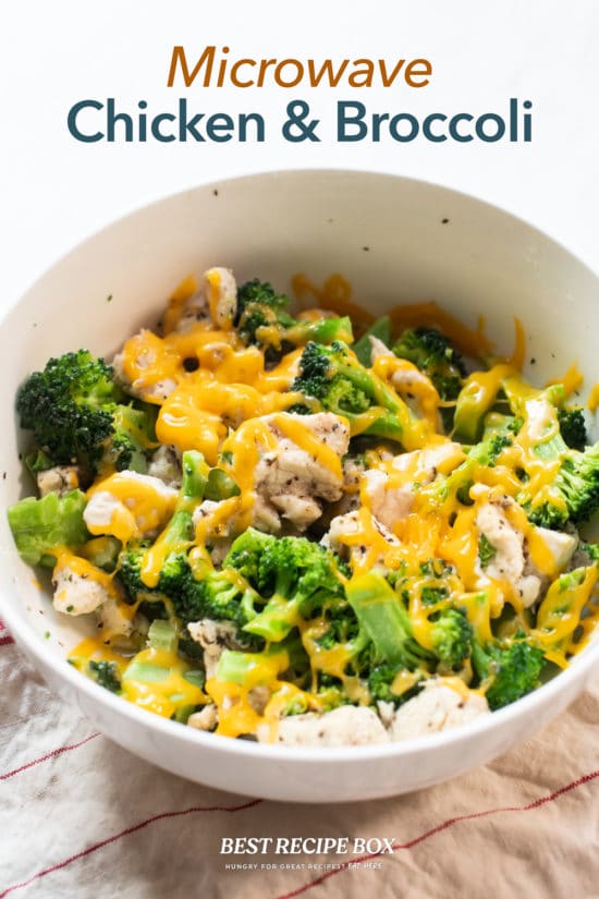 Microwave Chicken and Broccoli Recipe | BestRecipeBox.com