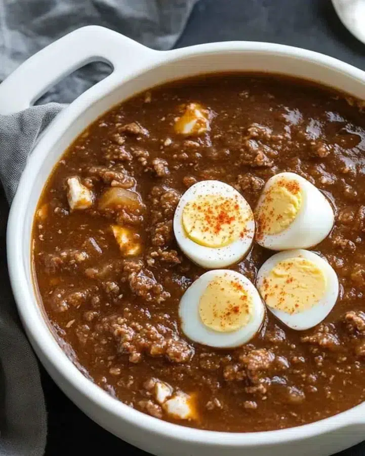 Mock Turtle Soup | Classic Comfort Food Bowl