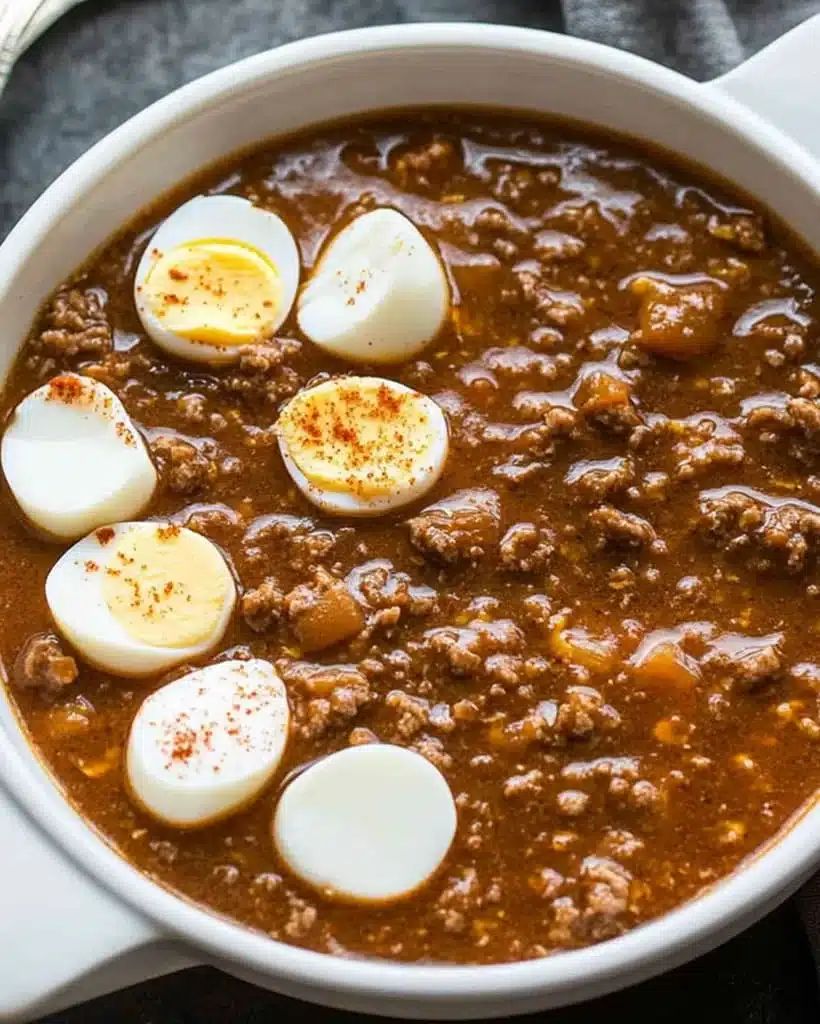 Mock Turtle Soup | Classic Comfort Food Bowl