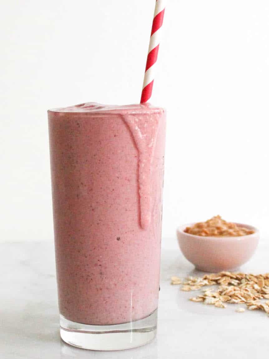 Healthy Pantry Recipes- PB&J Smoothie