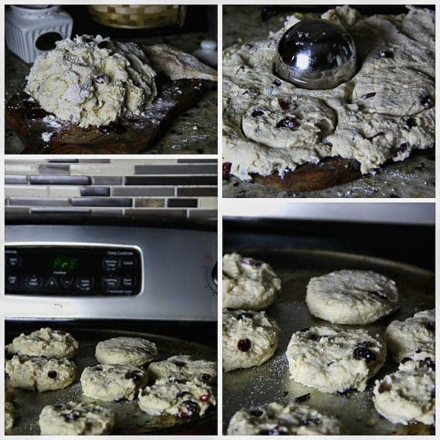 Pomegranate Biscuits