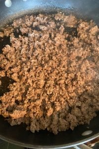 Potato Goulash with Ground Beef is a easy dinner idea.  If you've ever wondered what can I add to boxed scalloped potatoes, look no farther.  This recipe uses boxed scalloped potatoes and ground beef for a kid-friendly meal. 