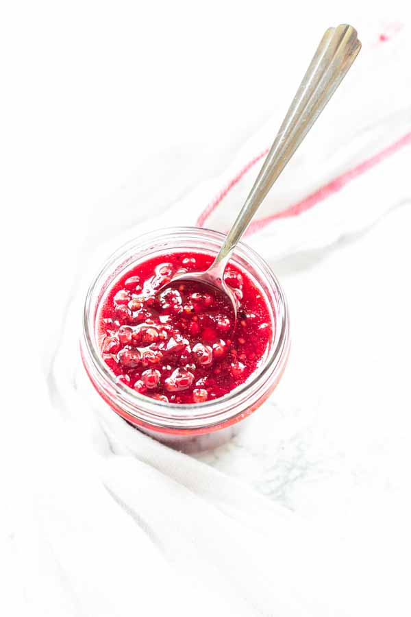 Red currant pie filling