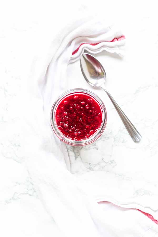 Red currant pie filling