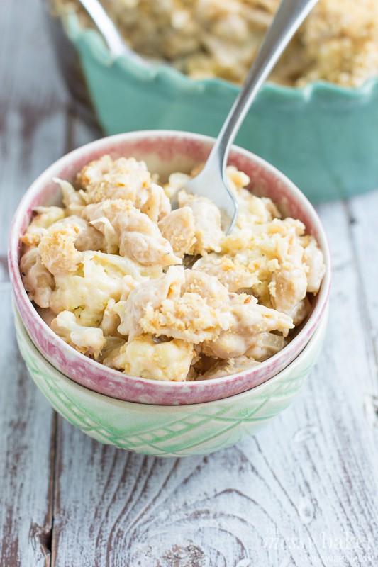 Roasted Cauliflower Mac & Cheese