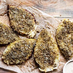 Roasted Za'atar Cabbage Wedges