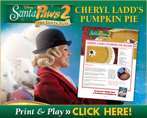 download Cheryl Ladd's Pumpkin Pie Recipe!