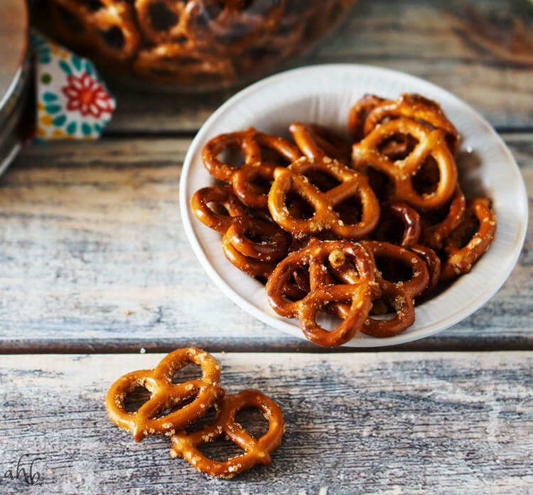 Zesty Italian Seasoned Pretzels