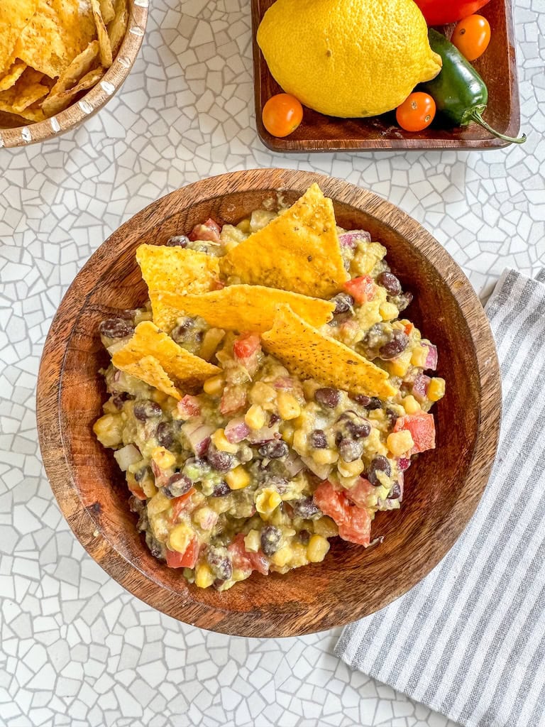 Southwestern Inspired Guacamole