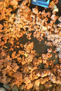 This family-pleasing Spaghetti Pie recipe features ground beef and staple pantries such as stewed tomatoes, tomato paste and spaghetti for the ultimate dinner. Interested in doing some freezer meals? Assemble this spaghetti pie, cover with foil and put in the freezer for easy weeknight meal prep.