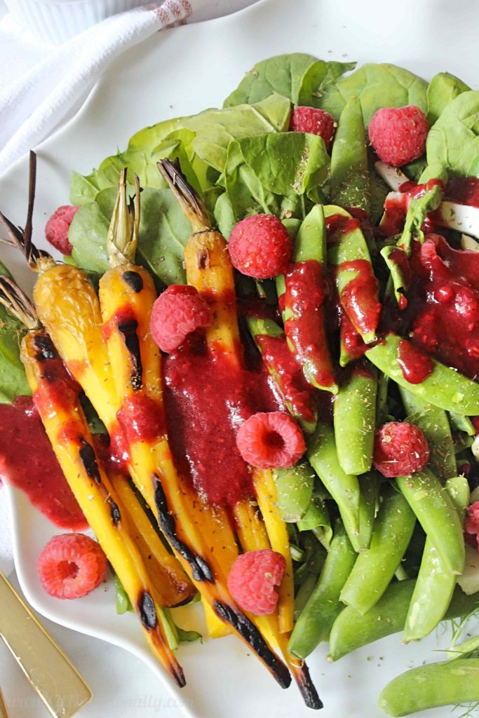 Spring Raspberry Salad