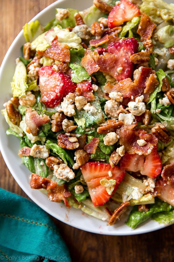 Strawberry Bacon Salad