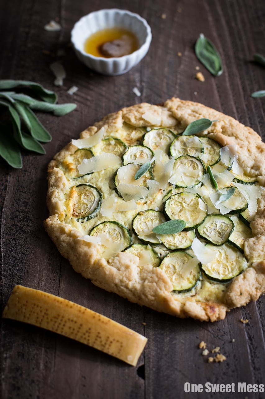 Summer Squash & Ricotta Galette with Sage Brown Butter