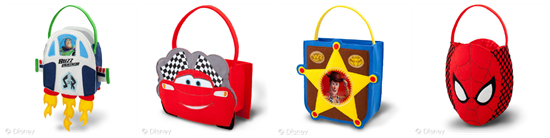 Trick or Treat Bags Disney Store