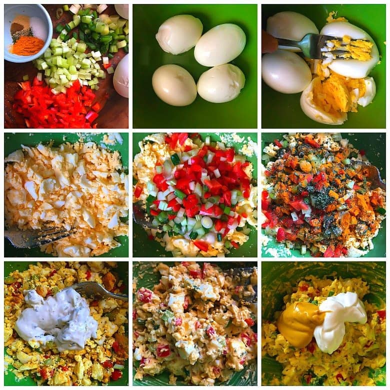 Turmeric Egg Salad