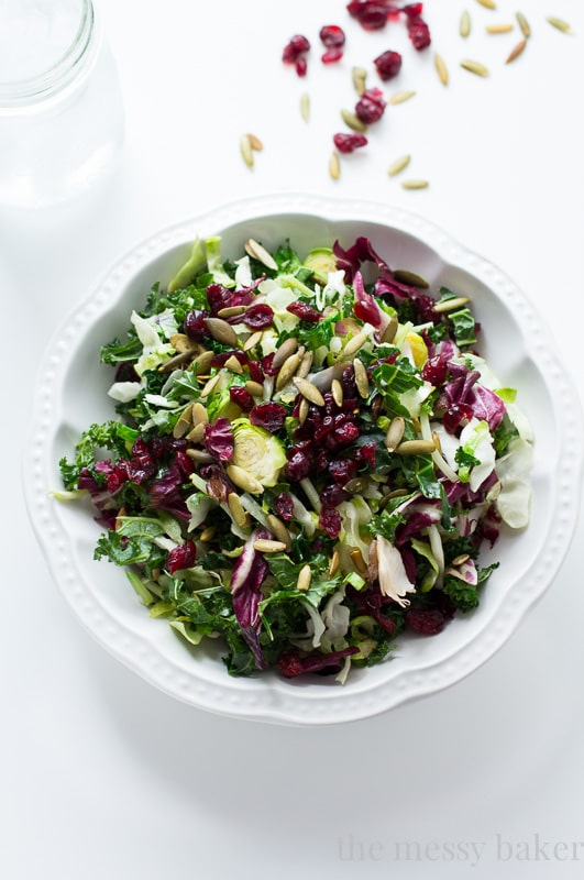 Warm Sweet Kale Salad