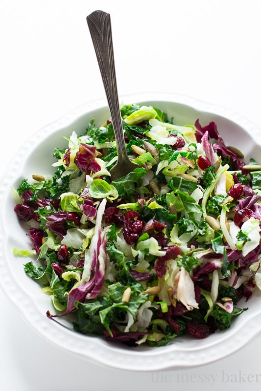 Warm Sweet Kale Salad