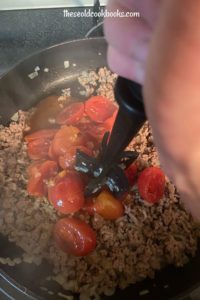 This green bean chili is full of vegetables and flavor.