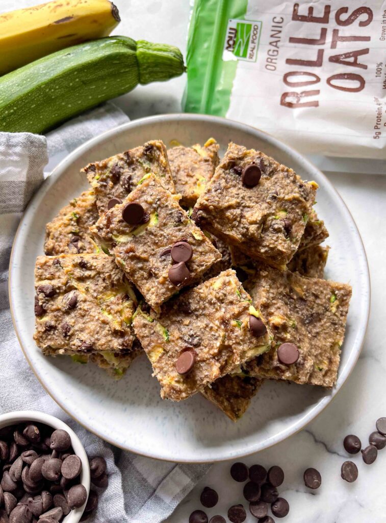 Zucchini Oatmeal Bars 