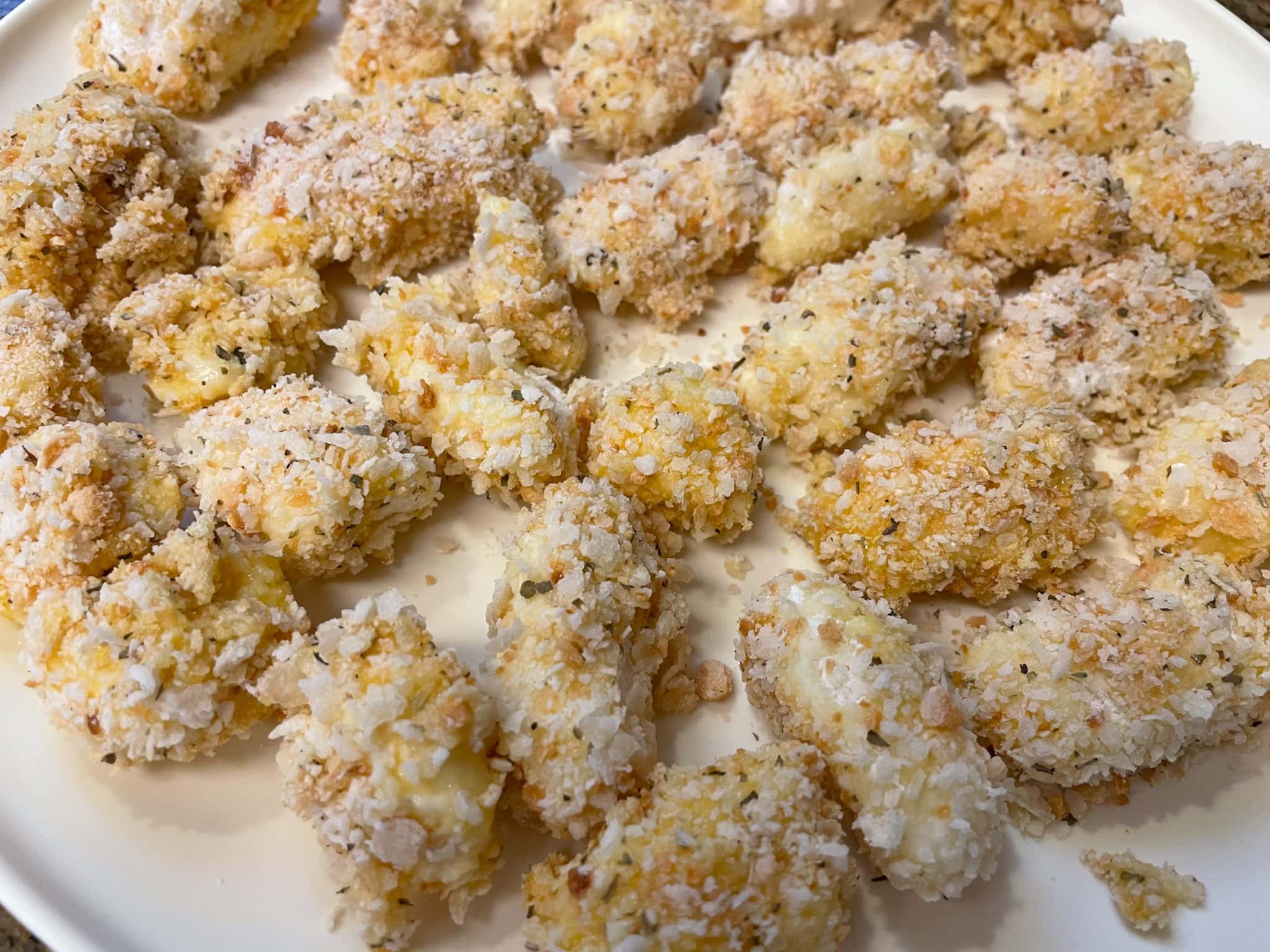 air fried cheese curds