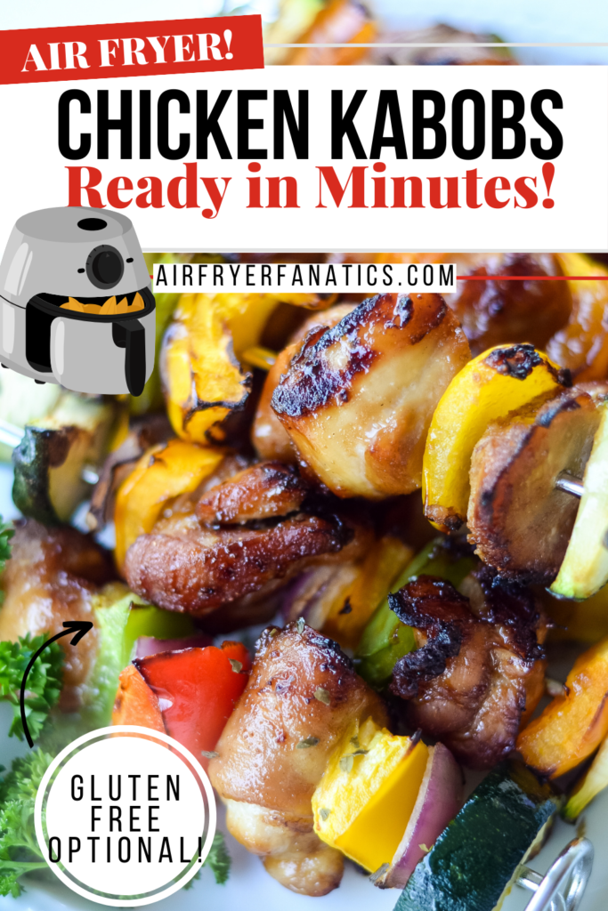 air fryer chicken kabobs