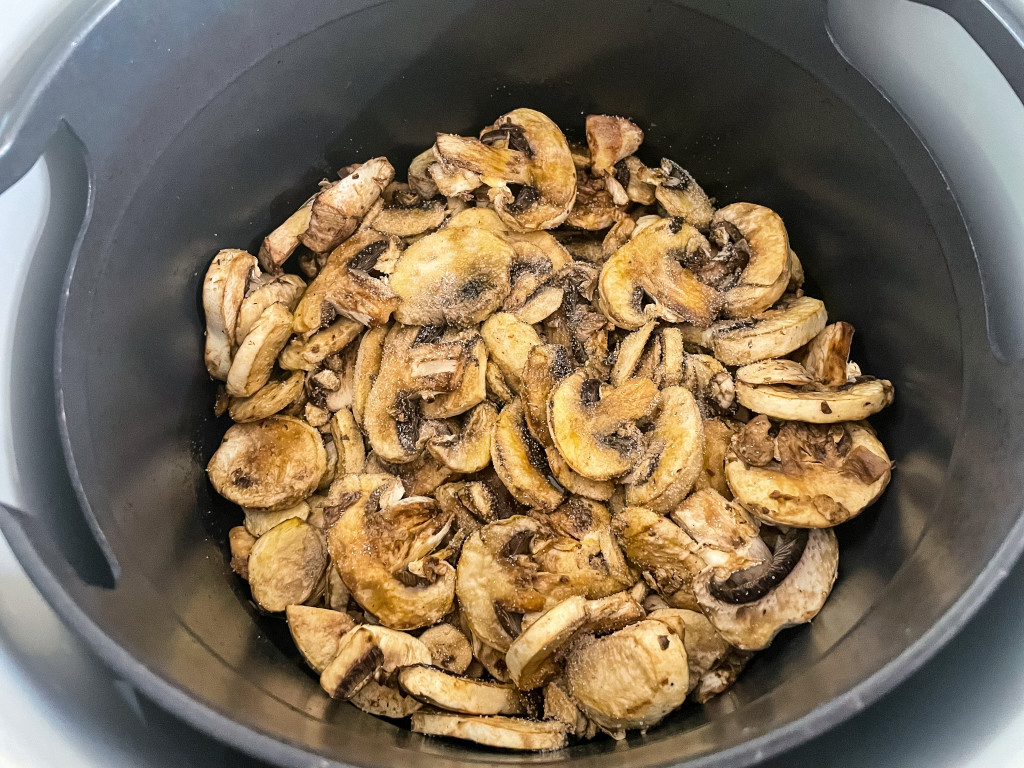 air fryer mushrooms