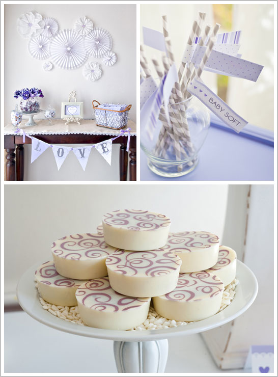 Lavender Baby Love Sprinkle Shower