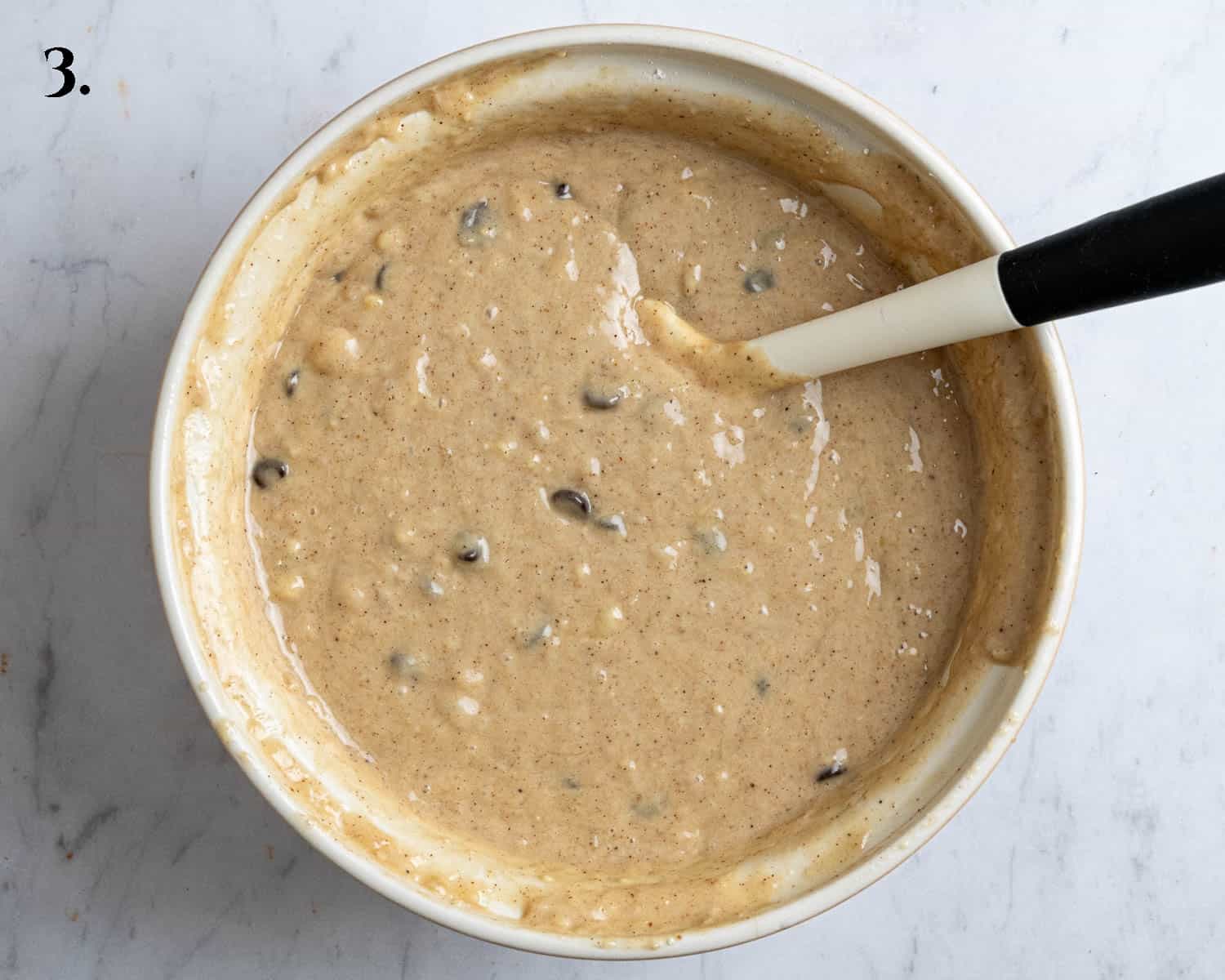 Step 3, the finished batter.