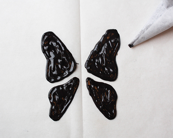 How to make a creepy-cool Black Butterfly Cake for Halloween! | Erin Gardner for TheCakeBlog.com