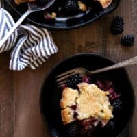 Pioneer Woman's Blackberry Cobbler | completelydelicious.com