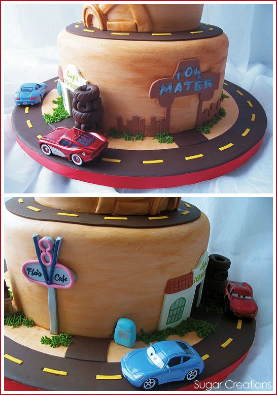 Disney Cars Cake by Sugar Creations