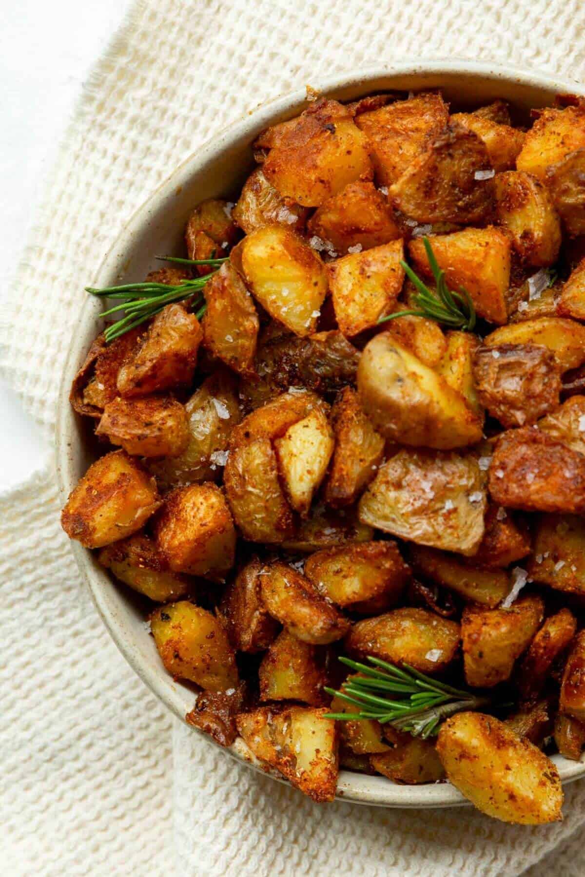 extra crispy oven-roasted potatoes