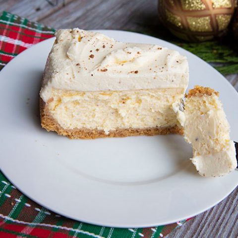 Eggnog Cheesecake