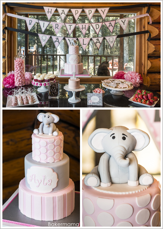 Elephant Birthday by Bakermama  |  TheCakeBlog.com