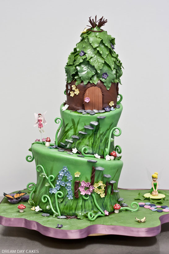 Fairy Princess Birthday Cake | by Dream Day Cakes | TheCakeBlog.com