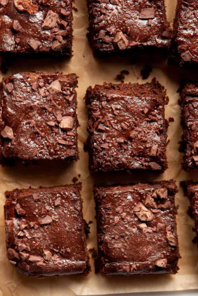 healthy flourless brownies recipe