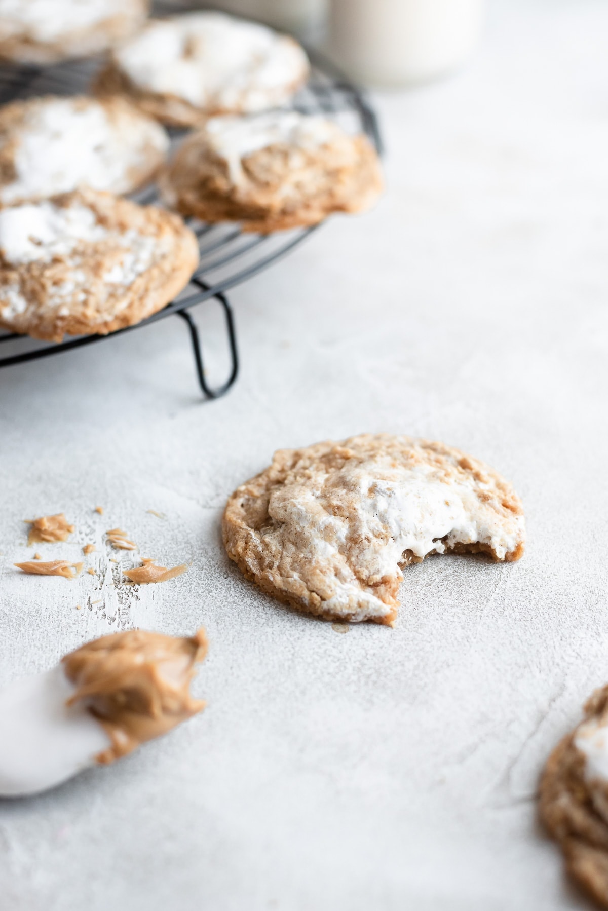 cookie with bite missing