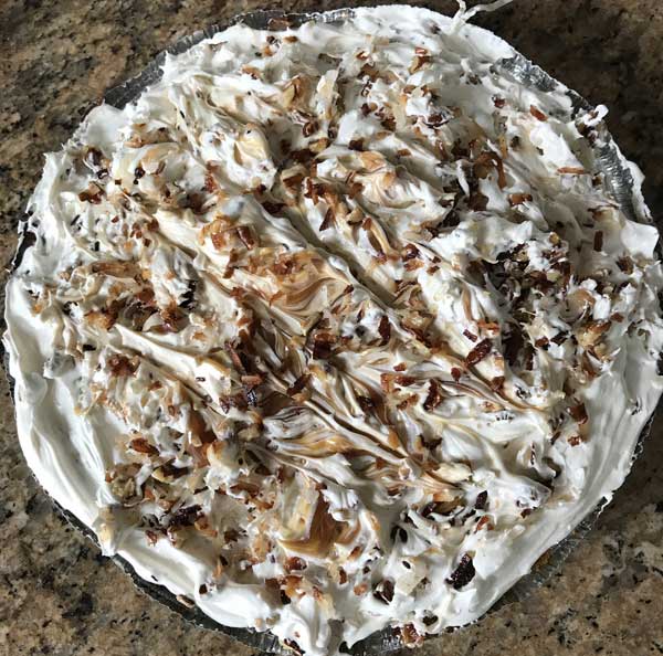 Coconut Pecan Friendship Pie
