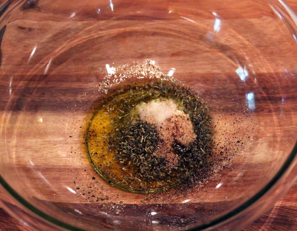 Roasted baby potatoes with garlic and Italian herbs are crispy on the outside and soft and fluffy on the inside. Easy to make!