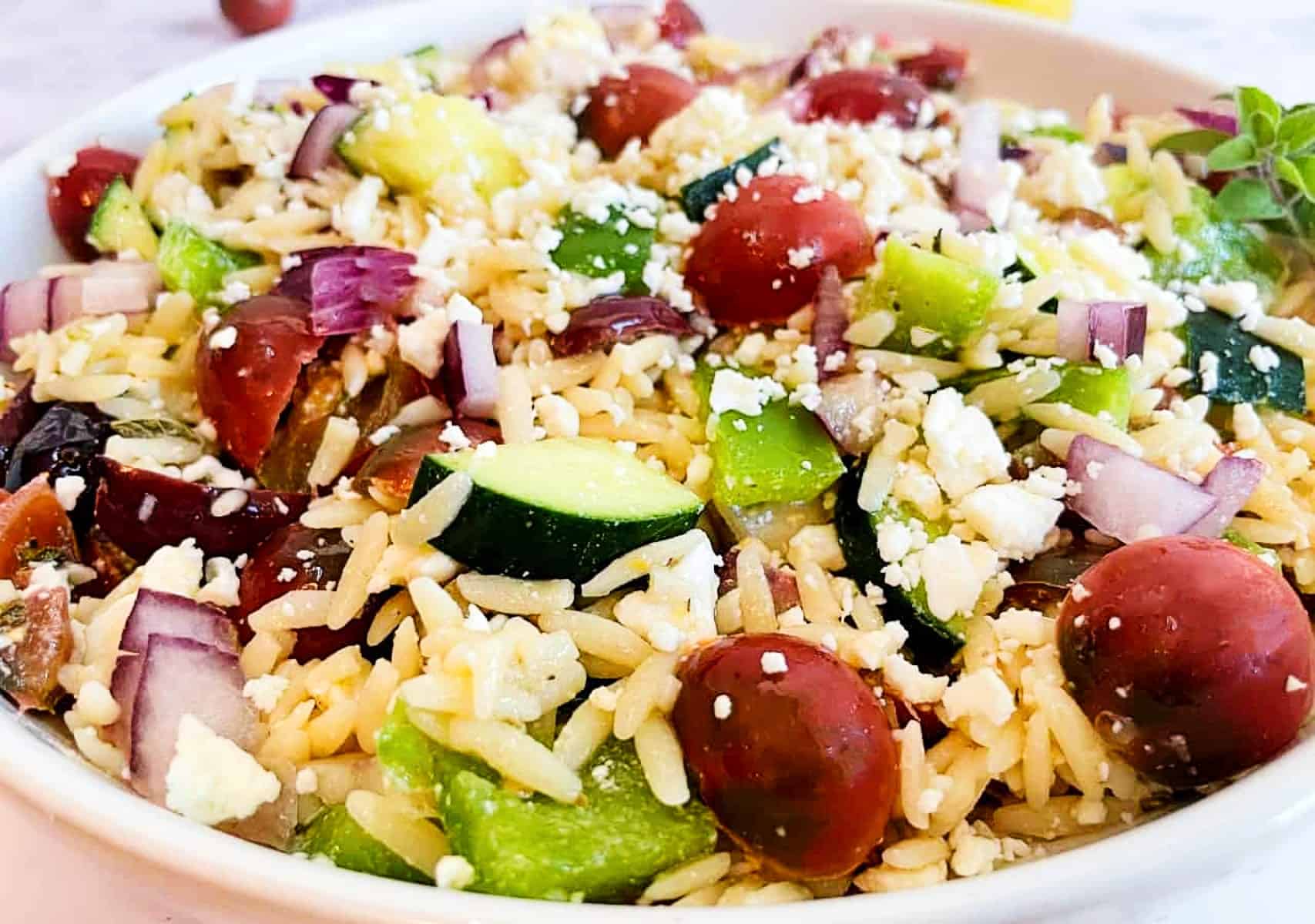 greek-orzo-pasta-with-lemon-dressing
