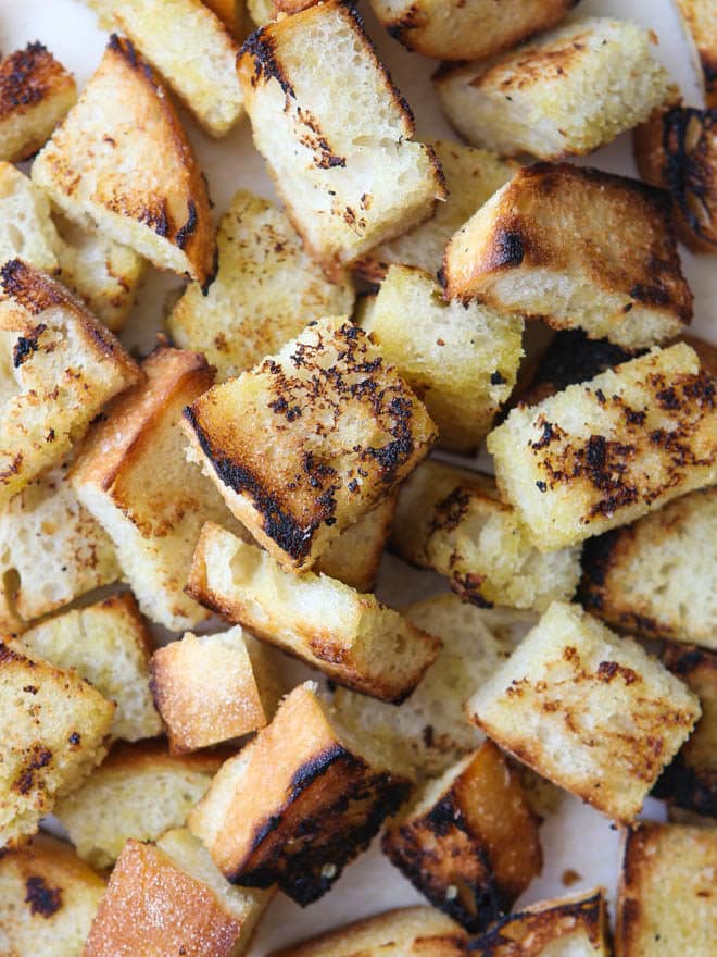 grilled chicken and vegetable panzanella salad from completelydelicious.com