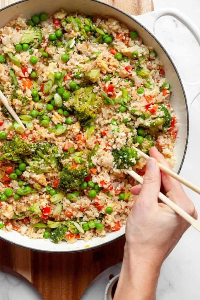 healthy fried rice