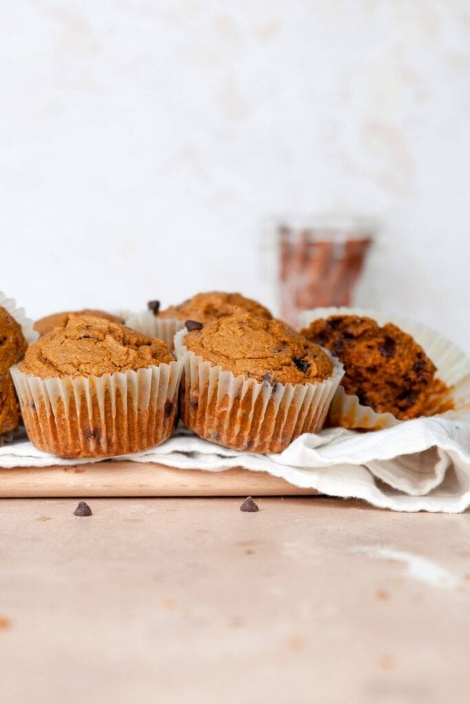 oat flour pumpkin muffins