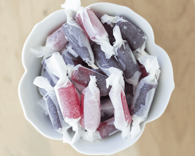 Homemade Taffy candy